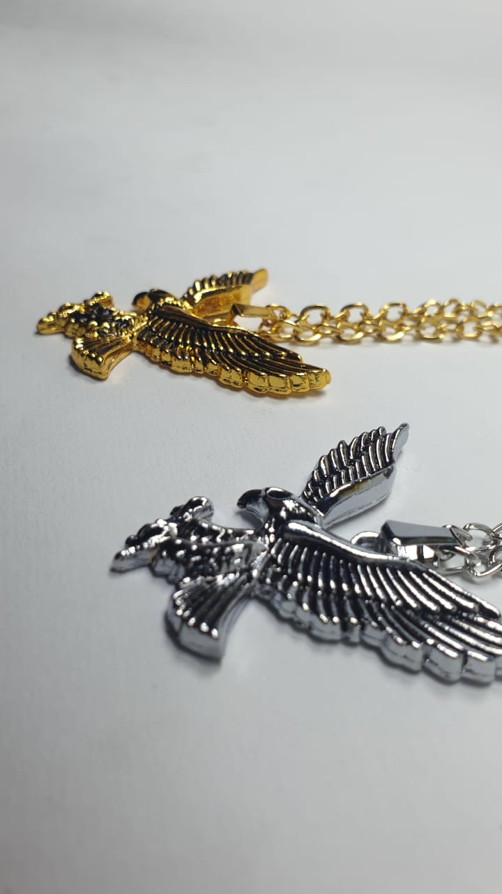 Beautiful And Attractive Stainless Steel Eagle Necklace Fly Falcon Pendant