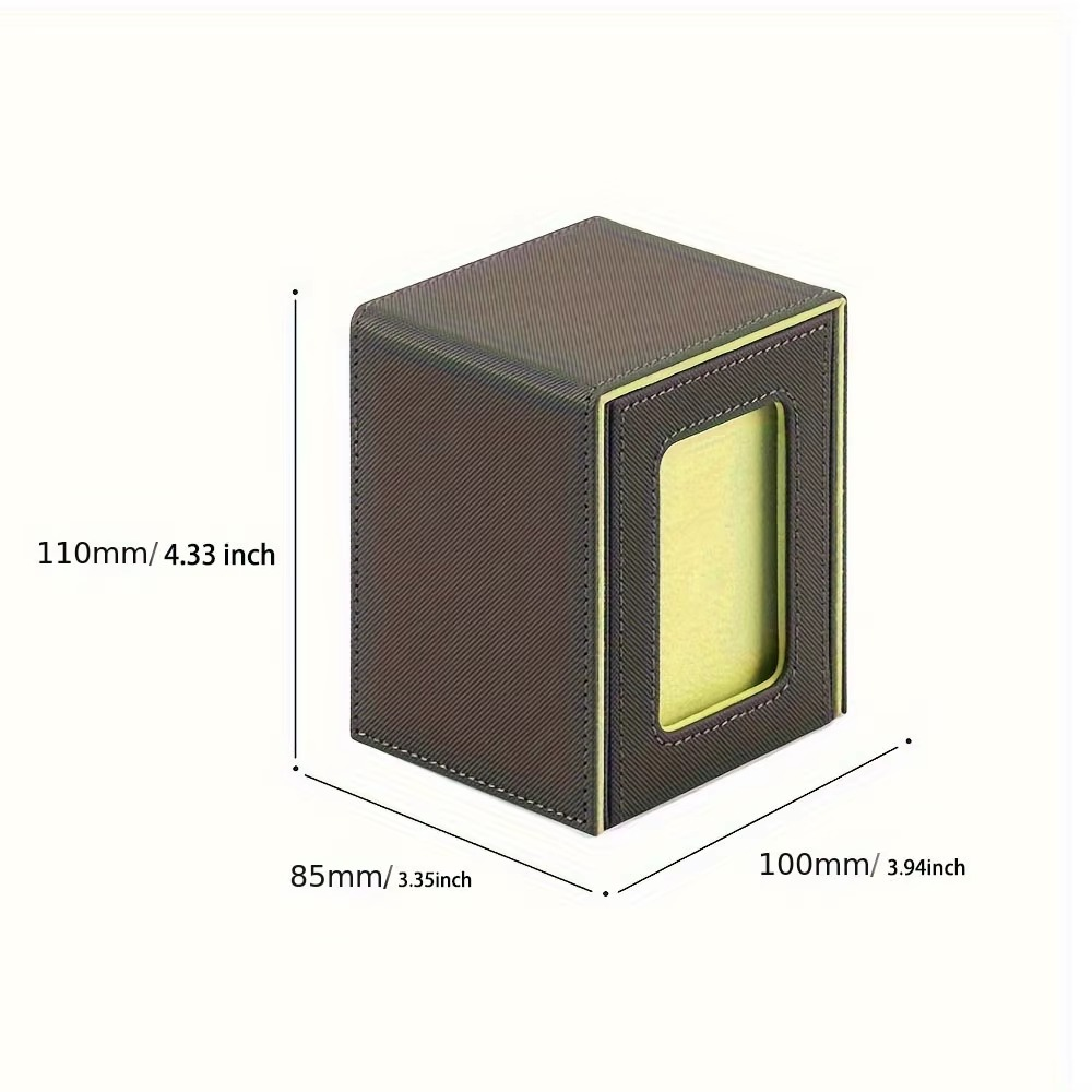 Trading Card Deck Box Durable for TCG OCG storage organize Collectible Game Car MTG Card Carrying Case Holds 80+ or 100+ cards