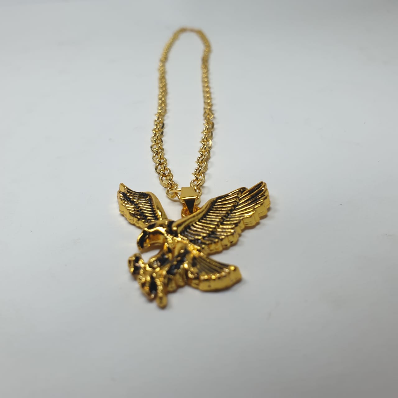 Beautiful And Attractive Stainless Steel Eagle Necklace Fly Falcon Pendant