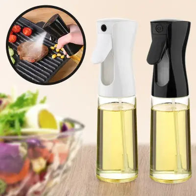1PC 200/300ml Oil Spray Bottle Camping BBQ Cooking Kitchen Baking Olive Oil Sprayer