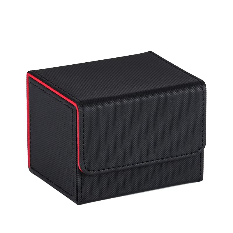 Trading Card Deck Box Durable for TCG OCG storage organize Collectible Game Car MTG Card Carrying Case Holds 80+ or 100+ cards