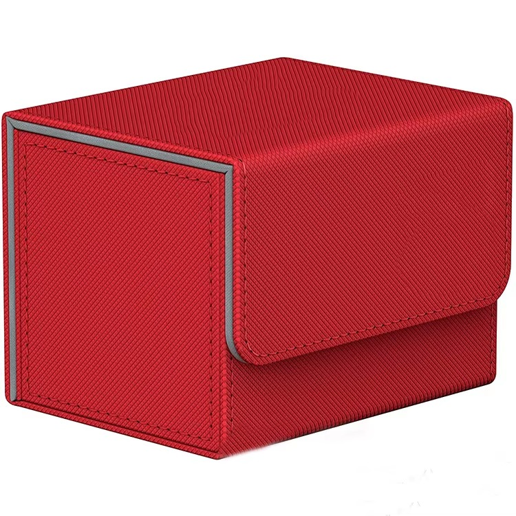 Trading Card Deck Box Durable for TCG OCG storage organize Collectible Game Car MTG Card Carrying Case Holds 80+ or 100+ cards
