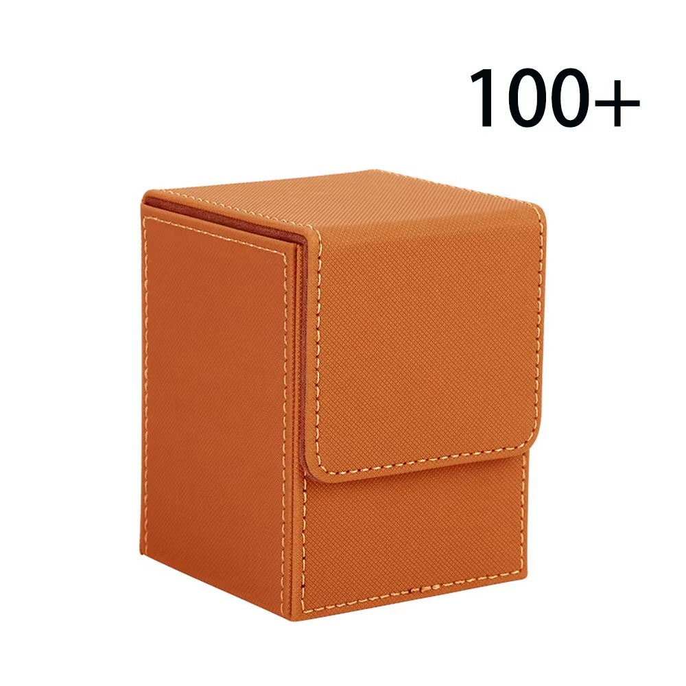 Trading Card Deck Box Durable for TCG OCG storage organize Collectible Game Car MTG Card Carrying Case Holds 80+ or 100+ cards