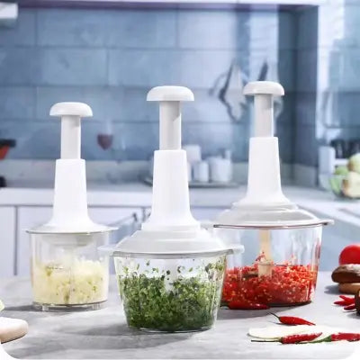 Manual Chopper Hand Operated - Manual -Powered Food Chopper Machine for Meat , Vegetables - Kitchen Gadgets