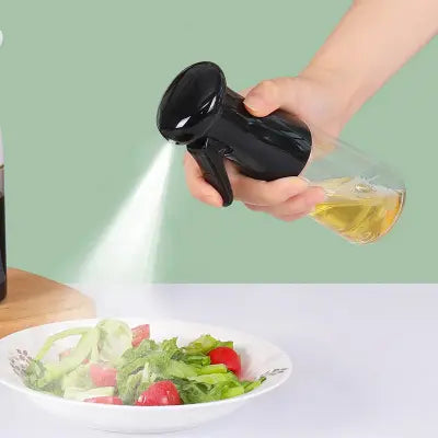 1PC 200/300ml Oil Spray Bottle Camping BBQ Cooking Kitchen Baking Olive Oil Sprayer